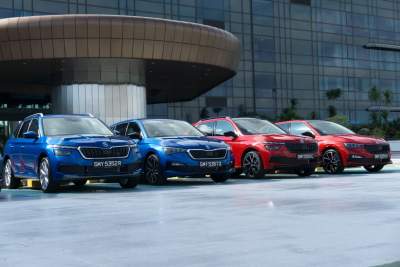 The Skoda Scala and Skoda Kamiq arrive in Singapore