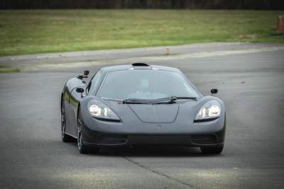 Gordon Murray Automotive's T.50 begins its runs at the test track