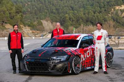 The new Audi RS3 LMS is undergoing intensive development
