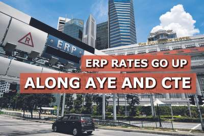 ERP rates to rise along the AYE and CTE