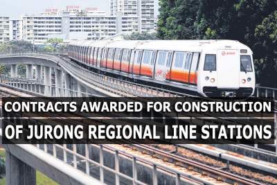 Two contracts to construct four stations for the Jurong Region Line awarded
