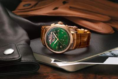 A new limited edition watch from Bentley and Breitling with tourbillon calibre