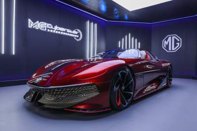 MG reveals the first pictures of the Cyberster