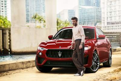 Maserati announces David Beckham as its new global brand ambassador