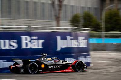 Nissan e.dams scores points at Formula E races in Rome