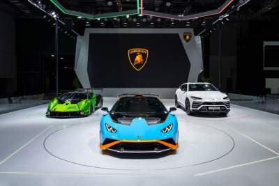 Three premieres for Lamborghini at the 2021 Shanghai Auto Show