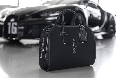 Bugatti Chiron gets bespoke luggage set by Schedoni