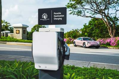 Sentosa Golf Club goes electric with Porsche Destination Charging