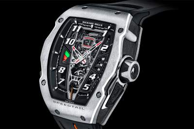 McLaren Automotive and Richard Mille unveil exclusive RM 40-01 Speedtail timepiece