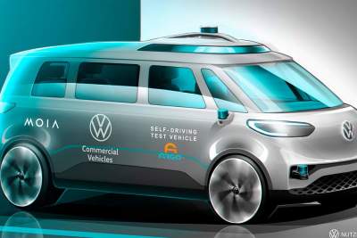 Volkswagen launches international trials of autonomous driving ID. Buzz
