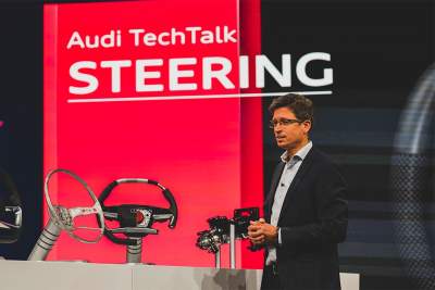 Revolutionising the wheel: Audi's latest generation of steering wheels