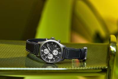 IWC Schaffhausen and Mercedes-AMG launch a performance engineering inspired chronograph
