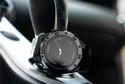 Bugatti unveils its smartwatch masterpiece - inspired by the brand's hyper sports cars