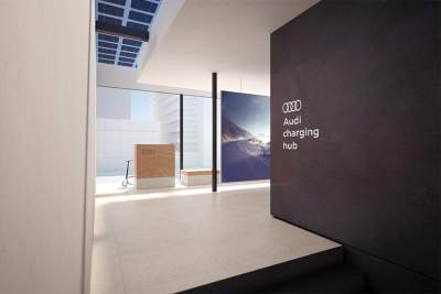 Recharging you and your car: Audi proposes novel concept for quick charging infrastructure