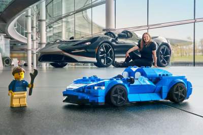 The new LEGO Speed Champions McLaren Elva celebrates speed and innovation