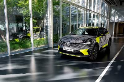 Renault teases pictures of the all new Megane E-Tech Electric