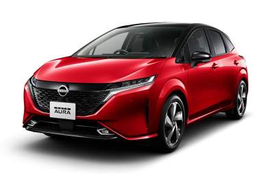 Nissan launches the all new Note Aura in Japan