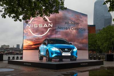 Nissan incorporates 3D visual technology for U.K. launch of all new Qashqai