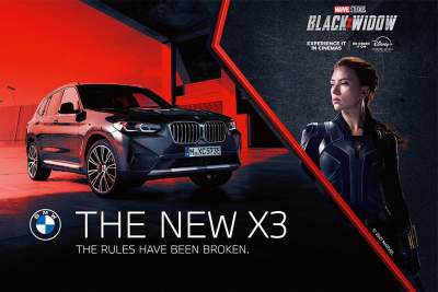 BMW and Marvel Studios team up to create a spectacular cinematic experience