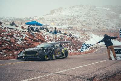 Bentley brings speed and sustainability to Pikes Peak