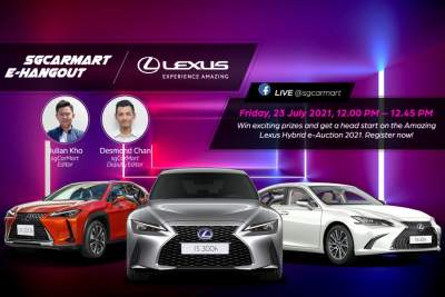 sgCarMart will go live with Lexus