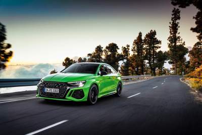 Audi has revealed the 395bhp RS3 Sportback and Sedan
