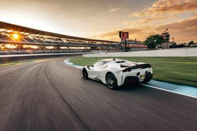 Ferrari SF90 Stradale sets production car lap record at Indianapolis Motor Speedway