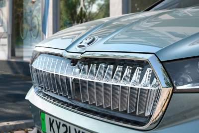 Skoda unveils Crystal Face grille for the Enyaq