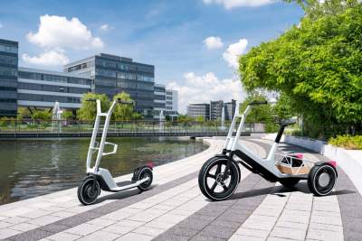 BMW reveals new scooter and cargo bike concept