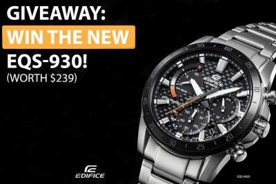 Casio launches the Edifice EQS-930 series