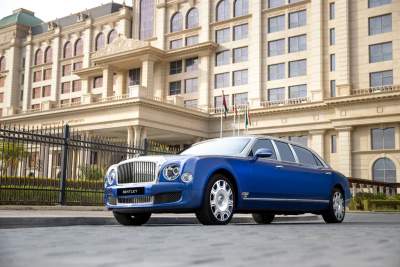 Fancy a coachbuilt and stretched Bentley Mulsanne? Here's your chance