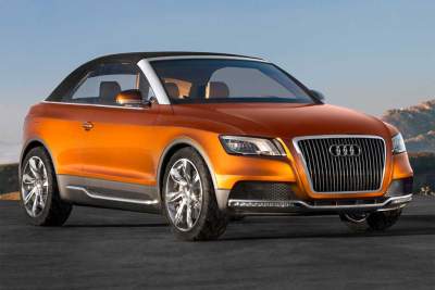 World debut of Audi Cross Cabriolet quattro