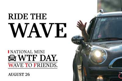 MINI U.S.A declares 26 August National MINI WTF day