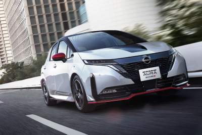 NISMO aims to brighten up the compact hybrid segment with the Note Aura NISMO