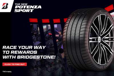 Bridgestone sends you racing with the new Potenza Sport tyres
