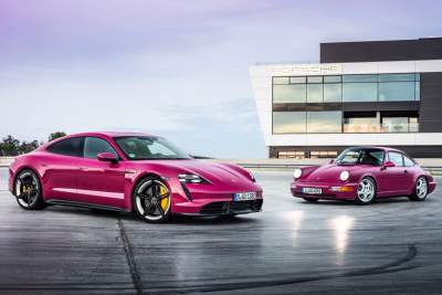 Porsche's latest update to the Taycan means you can now get yours in Rubystar Red