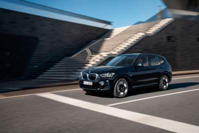 The BMW iX3 makes its film debut