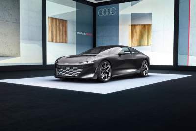 The Audi grandsphere concept takes luxury to a new, sustainable level