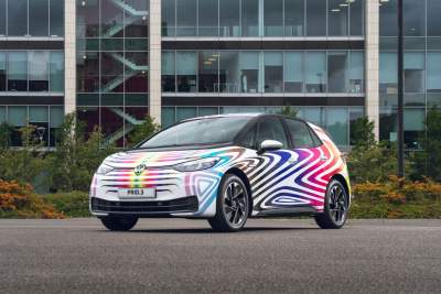 Volkswagen U.K. unveils the PRID.3 as a symbol of its commitment to diversity and inclusion