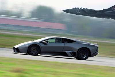 Lamborghini Reventon Takes On A Tornado