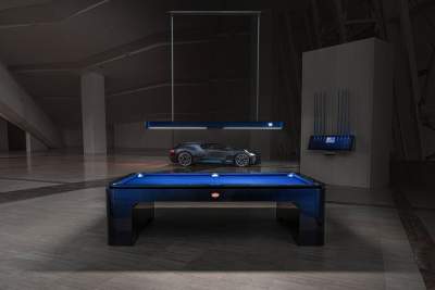 Bugatti adds a pool table into its lifestyle colletion