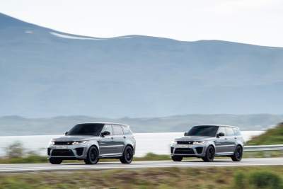 Behind-the-scenes footage for new Bond film shows the Range Rover Sport SVR in action