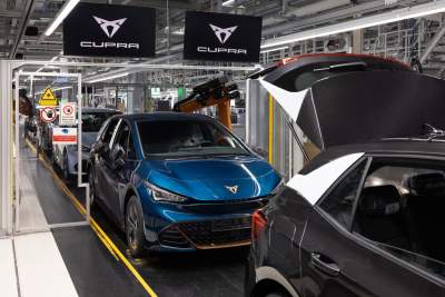 Cupra begins production of the Cupra Born