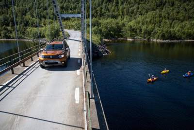 Six kayakers complete 8,000km adventure through Lapland in the Dacia Duster