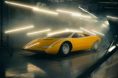 Lamborghini recreates the LP 500 Countach concept