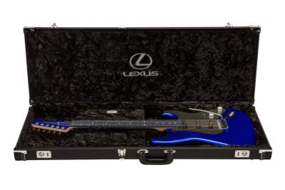 Fender reveals the Lexus LC Stratocaster guitar