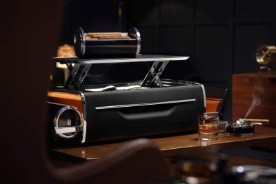 The new Rolls-Royce Cellarette will let you take your whisky and cigars wherever your Rolls takes you
