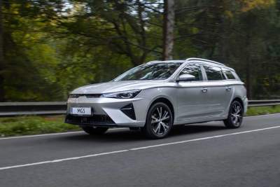 MG updates the MG5 EV stationwagon for Europe