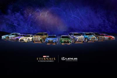 Lexus creates 10 custom wraps for each Eternal