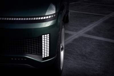 Hyundai releases first teaser images of the new 'Seven' electric SUV concept
